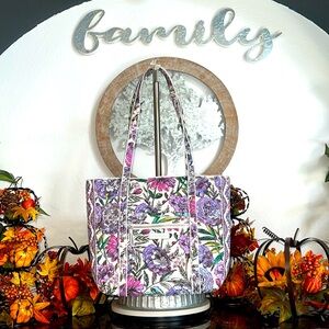 Vera Bradley Purple Floral Tote